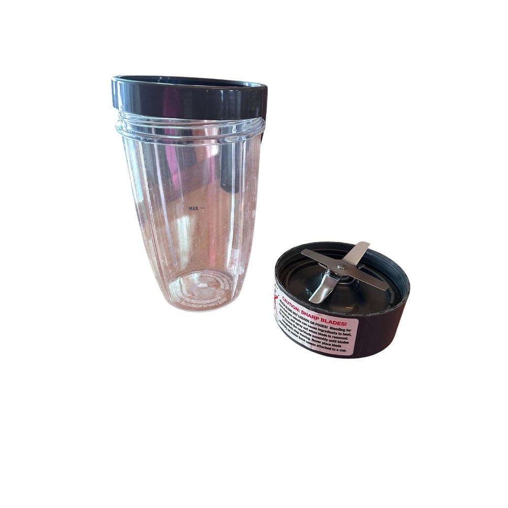NutriBullet 24oz Tall‎ Cup with Extractor Blade and Handled Lip Ring Replacement